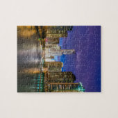 Puzzle Chicago Illinois la nuit (Horizontal)