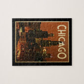 Puzzle Chicago La Nuit (Horizontal)