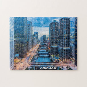 Puzzle Chicago Skyline