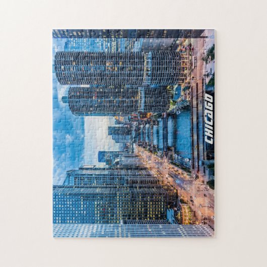 Puzzle Chicago Skyline (Vertical)