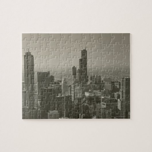 Puzzle Chicago Skyline, John Hancock Centre Skydeck 2 (Horizontal)