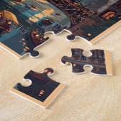 Puzzle Chicago Skyline Riverfront (Côté)