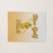 Puzzle Chick de golf sur disque (Horizontal)
