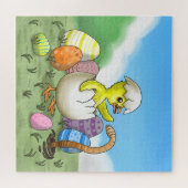 Puzzle Chick de Pâques éclos (Horizontal)