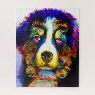 Puzzle Chien 157 Multicolor Bernese Mountain
