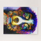 Puzzle Chien 157 Multicolor Bernese Mountain (Horizontal)