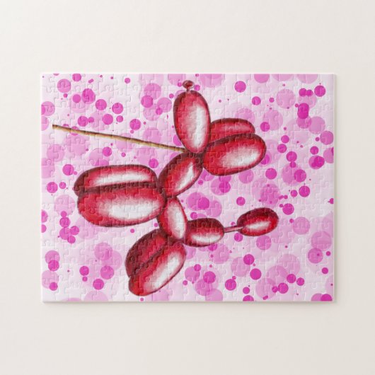 Puzzle Chien à ballets (Horizontal)