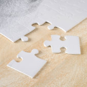 Puzzle Chien À Cheveux Courte En Gris (Noir & Blanc) (Côté)