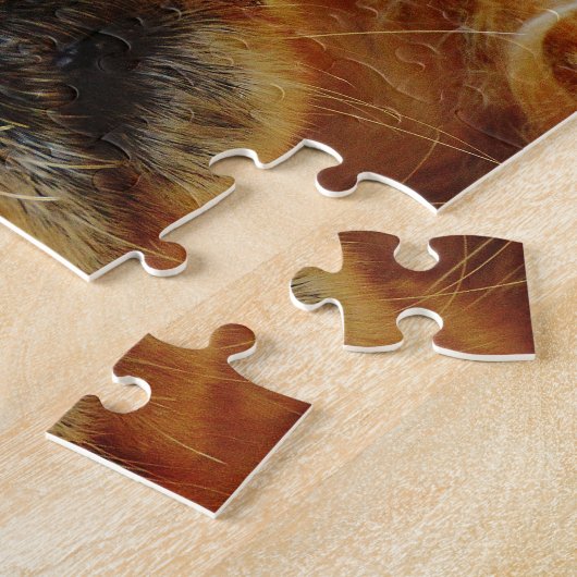 Puzzle Chien à couture irlandais. (Côté)