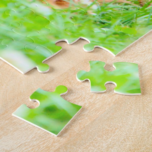 Puzzle Chien à couture irlandais. (Côté)