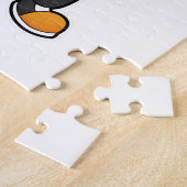 Puzzle Chien à la condition physique avec Dumbbell (Côté)