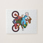 Puzzle Chien à vélo (Horizontal)