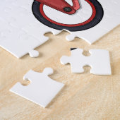 Puzzle Chien à vélo (Côté)