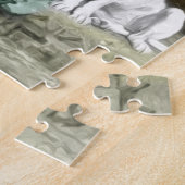 Puzzle Chien Adoring Girl Victorian Peinture (Côté)