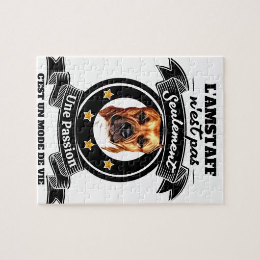 PUZZLE CHIEN AMSTAFF (Horizontal)
