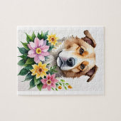 Puzzle Chien aquarelle