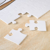 Puzzle Chien au baseball avec batte de baseball (Côté)