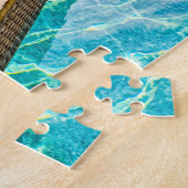 Puzzle Chien avec flotteur de barbecue (Côté)