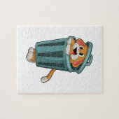 Puzzle Chien avec Trashcan (Horizontal)