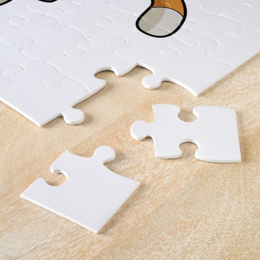 Puzzle Chien avec Trashcan (Côté)