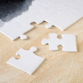 Puzzle Chien berger allemand avec coeur Saint-Valentin (Côté)