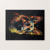 Puzzle Chien berger allemand mignon (Horizontal)