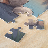 Puzzle chien berger australien (Côté)