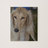 Puzzle Chien blond de Saluki (Vertical)