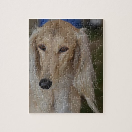 Puzzle Chien blond de Saluki (Vertical)