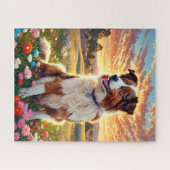 Puzzle Chien Border Collie (Horizontal)