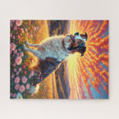 Puzzle Chien Border Collie (Horizontal)