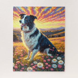 Puzzle Chien Border Collie