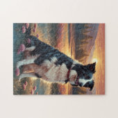 Puzzle Chien Border Collie (Horizontal)