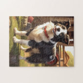 Puzzle Chien Border Collie (Horizontal)