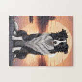 Puzzle Chien Border Collie (Horizontal)