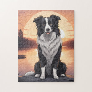 Puzzle Chien Border Collie