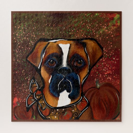 Puzzle Chien Boxer (Vertical)