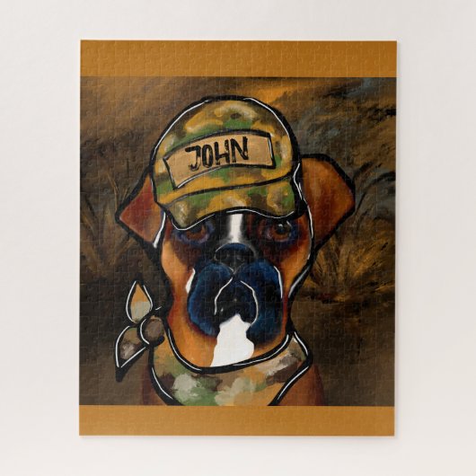 Puzzle Chien Boxer (Vertical)