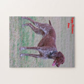 Puzzle Chien Braque Allemand. (Horizontal)