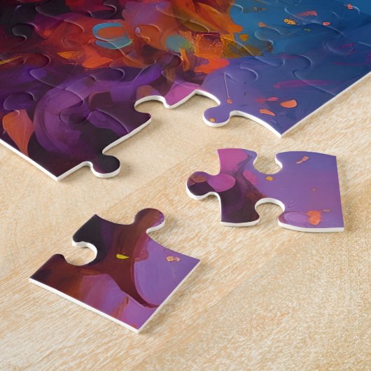 Puzzle Chien breton coloré (Côté)