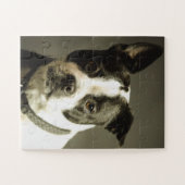 PUZZLE CHIEN, CHIEN NOIR ET BLANC (Horizontal)