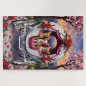 Puzzle Chien Chihuahua pour la Saint-Valentin (Horizontal)