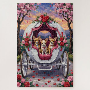 Puzzle Chien Chihuahua pour la Saint-Valentin