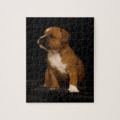Puzzle Chien chiot mignon Français Staffordshire Bull Ter (Vertical)