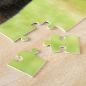 Puzzle Chien chiot noir et tan Rottweiler (Côté)