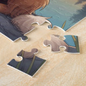 Puzzle chien colley (Côté)