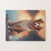 Puzzle chien colley (Horizontal)