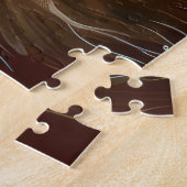 Puzzle Chien Colley Rough Noël Fêtard (Côté)