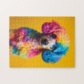 Puzzle Chien Coloré (Horizontal)