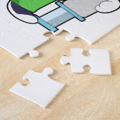 Puzzle Chien comme docteur avec seringue (Côté)